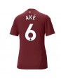 Manchester City Nathan Ake #6 Zenski Rezervni Dres 2024-25 Kratak Rukavima